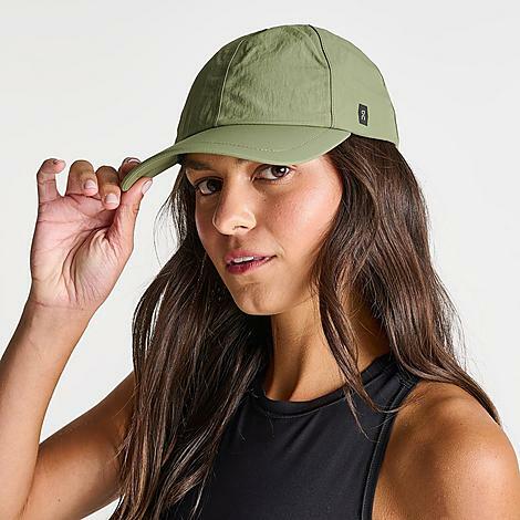 On Strapback Hat in Green/Taiga Cover