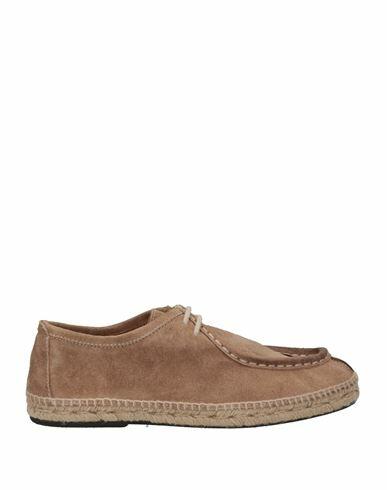 Preventi Man Espadrilles Sand Soft Leather Cover