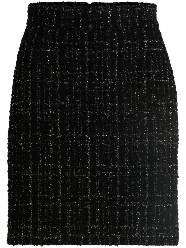 BOSS tweed mini skirt - Black Cover