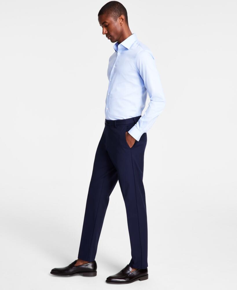 Michael Kors Men's Classic Fit Cotton Stretch Performance Pants - Navy Cover