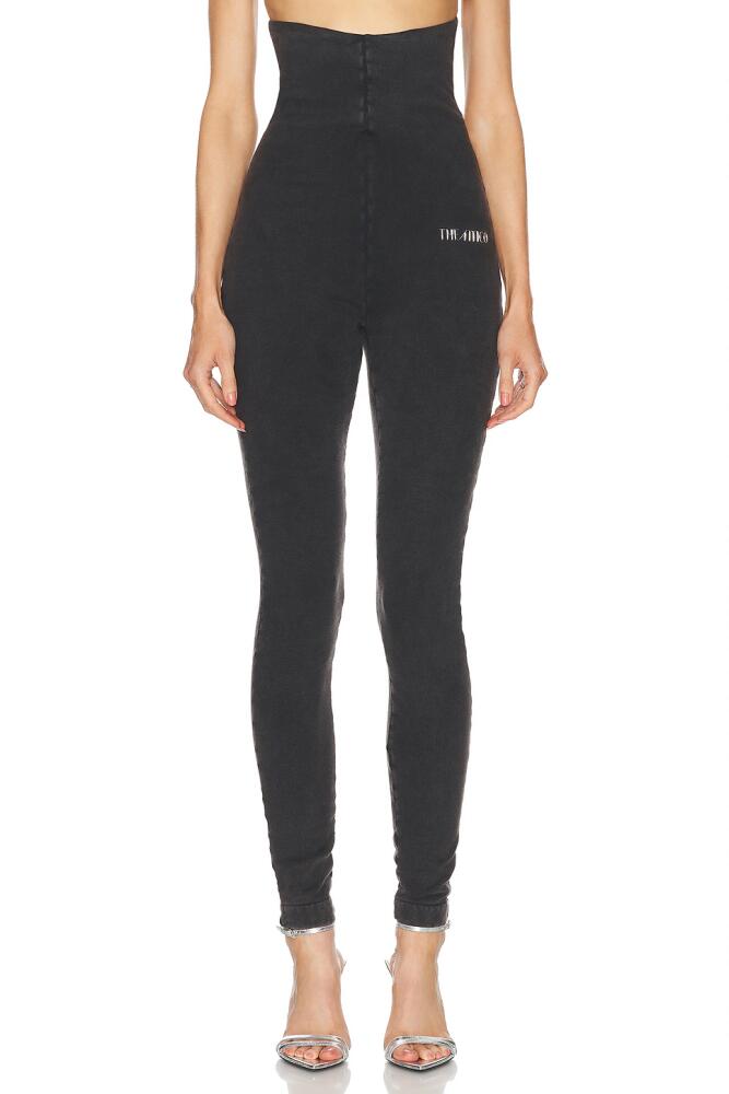 THE ATTICO Long Pant in Black Cover