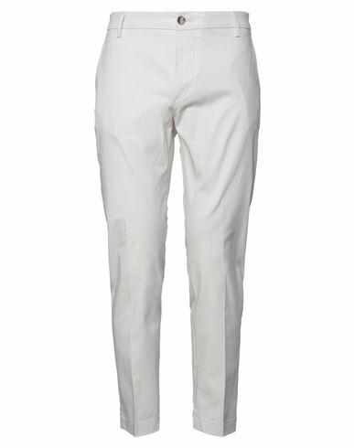 Takeshy Kurosawa Man Pants Ivory Cotton, Elastane Cover