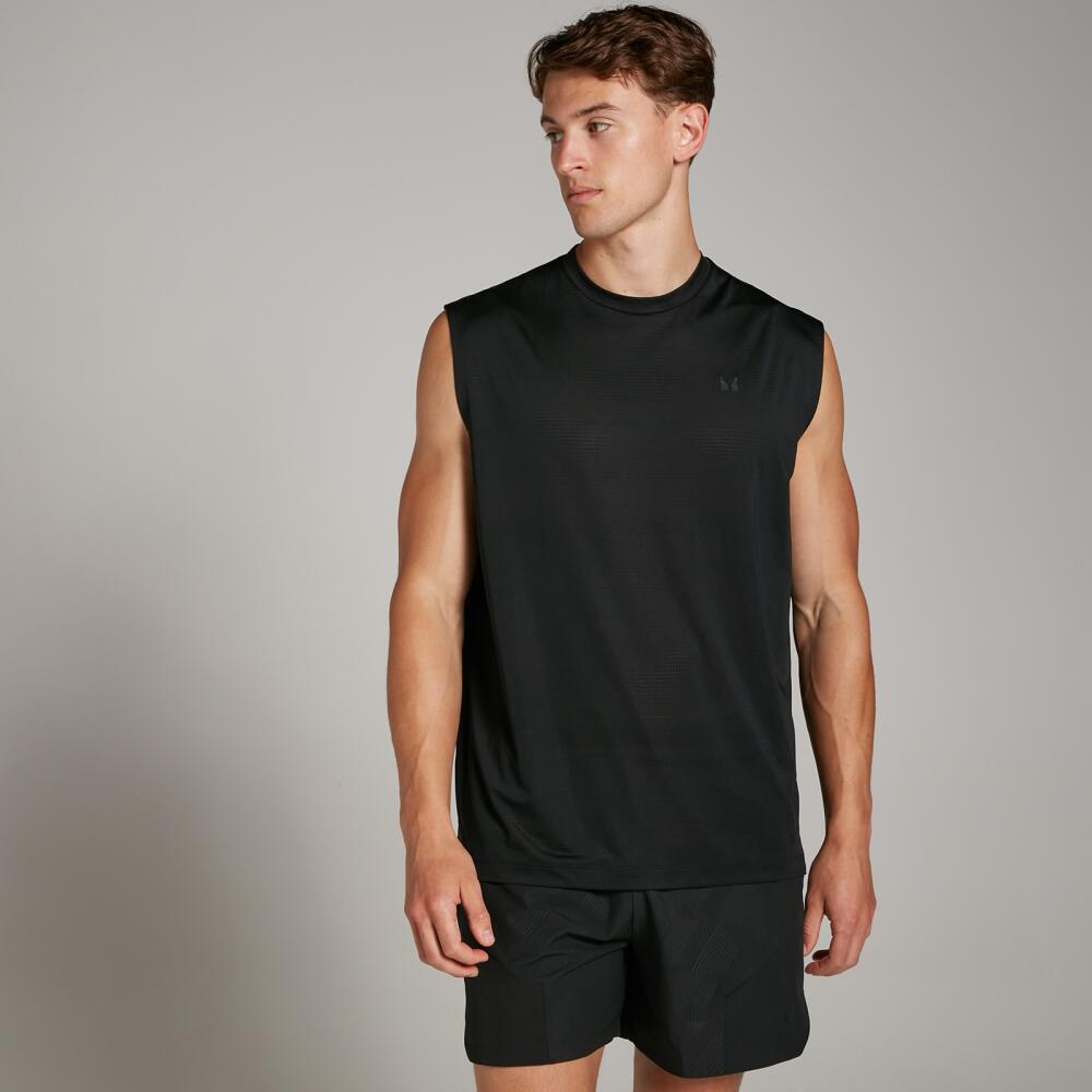 MP Men's Tempo Oversized Mesh Training Tank - Black Cover