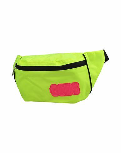 Gcds Man Belt bag Yellow Polyamide Cover