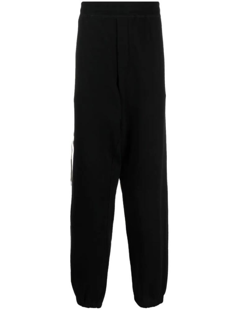 Craig Green lace-up organic cotton track pants - Black Cover