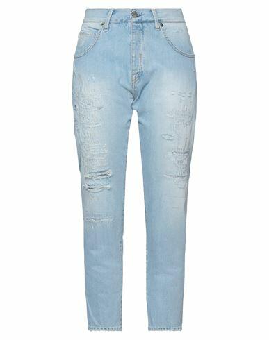 2w2m Woman Jeans Blue Cotton Cover