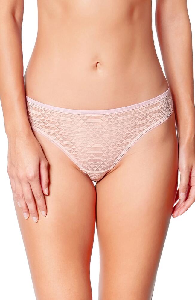 Huit Garconne Thong in Blush Cover