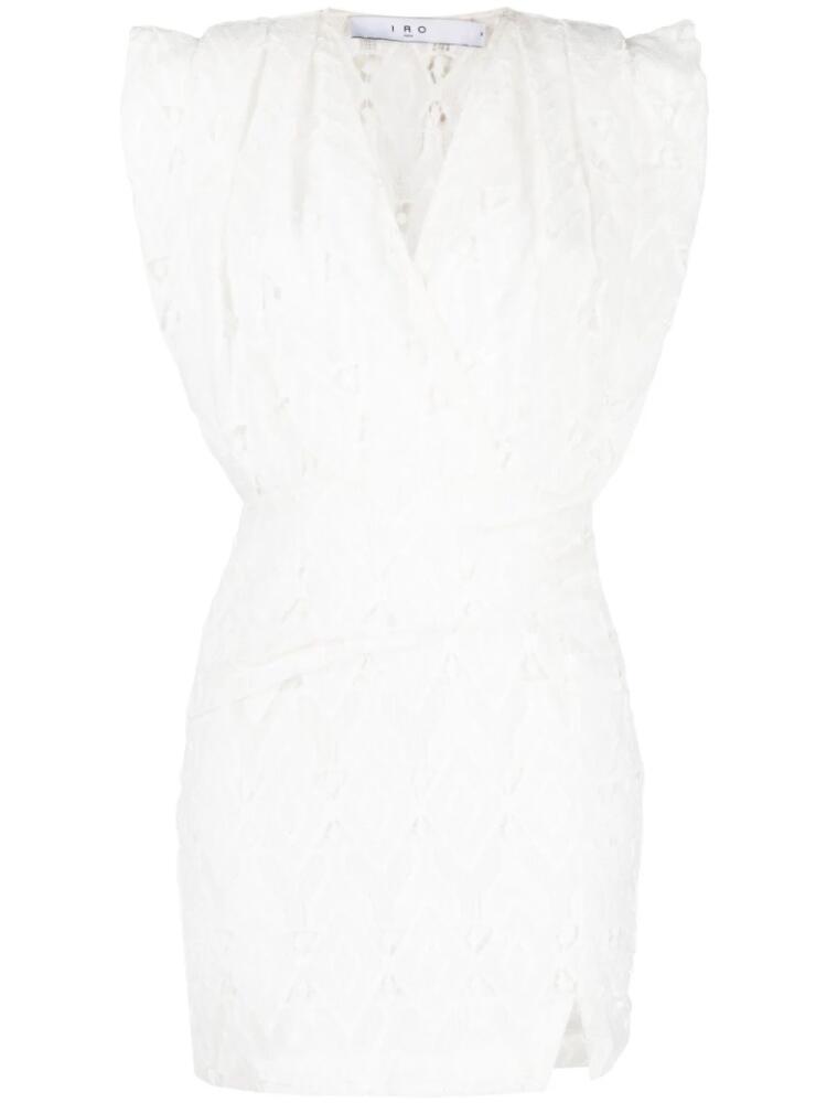 IRO wrap-design dress - White Cover