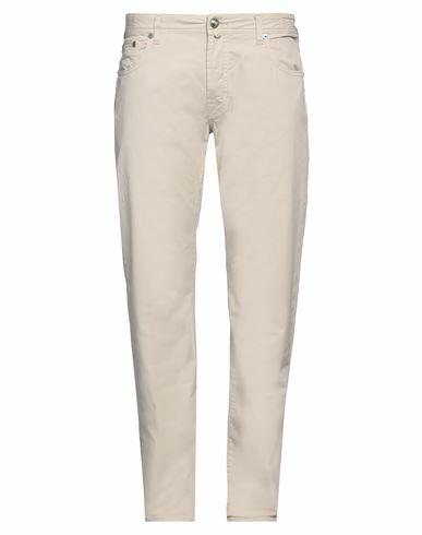 Jacob Cohёn Man Pants Light grey Pima Cotton, Elastane Cover