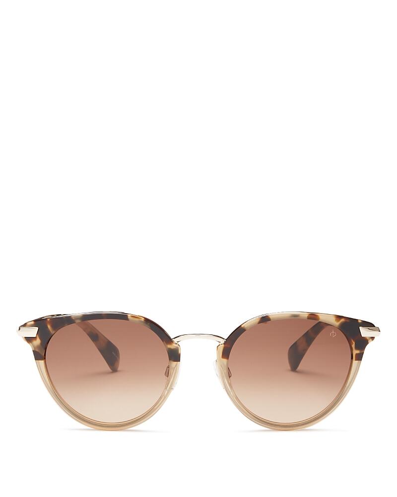 rag & bone Round Sunglasses, 53mm Cover