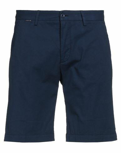 04651/a Trip In A Bag Man Shorts & Bermuda Shorts Navy blue Cotton, Elastane Cover