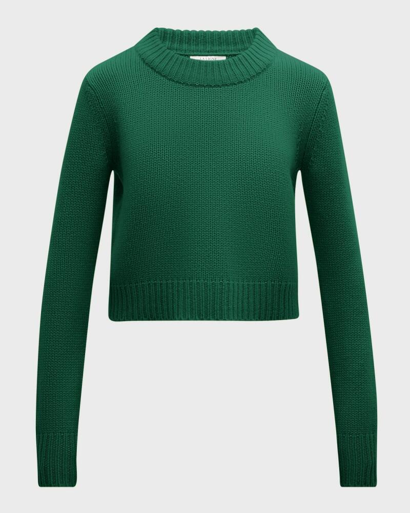 La Ligne Wool Cashmere Solid Mini Marin Sweater Cover