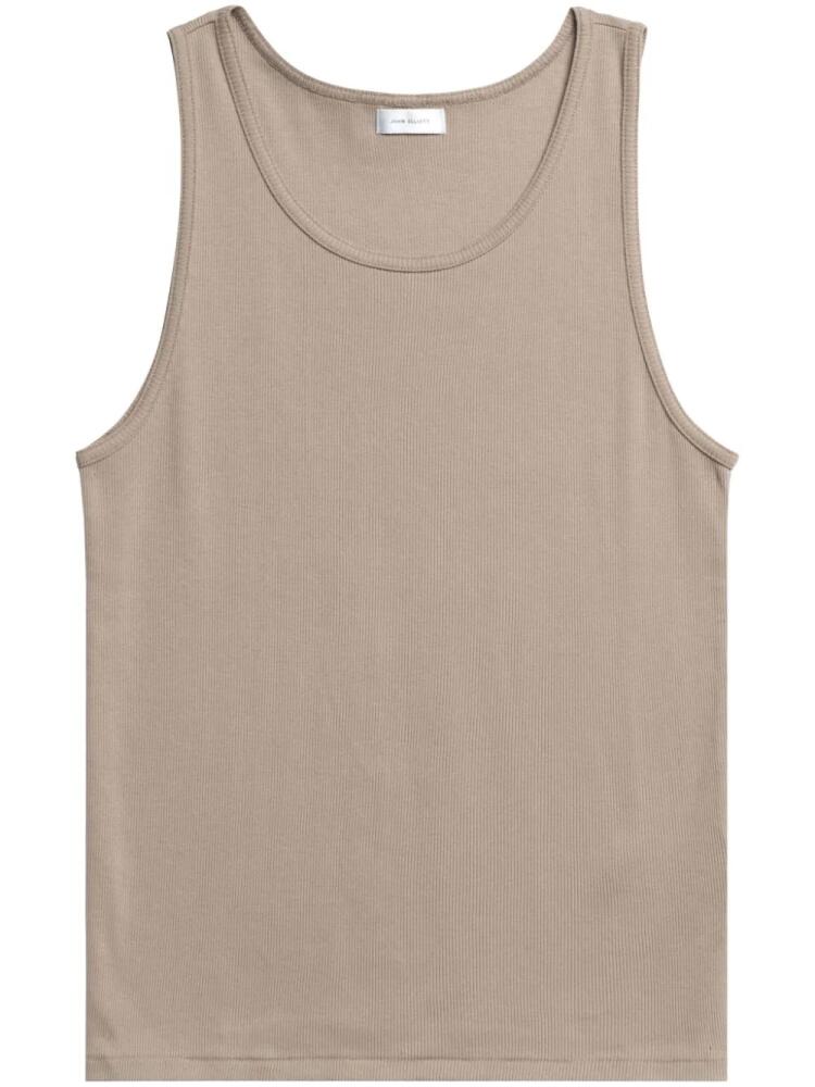 John Elliott soft jersey tank top - Neutrals Cover