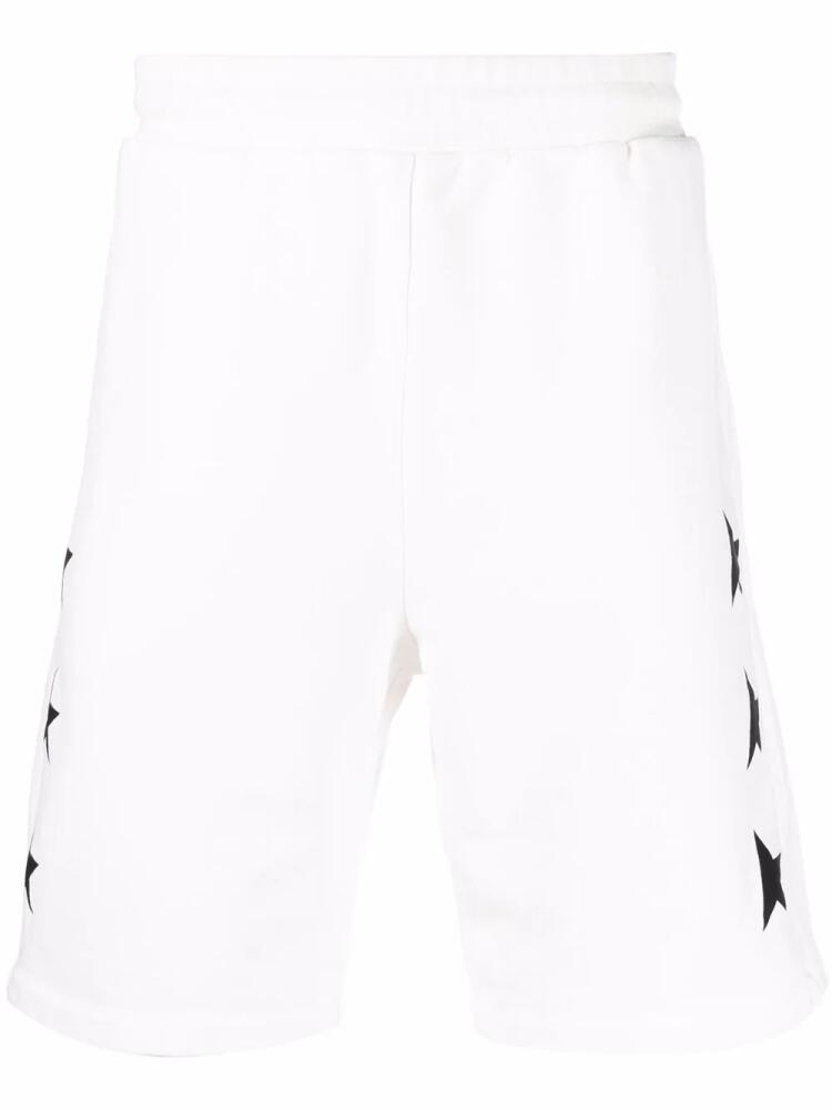 Golden Goose Star-motif track pants - White Cover