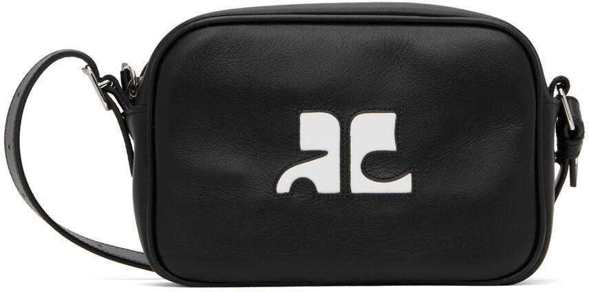 Courrèges Black Reedition Camera Bag Cover