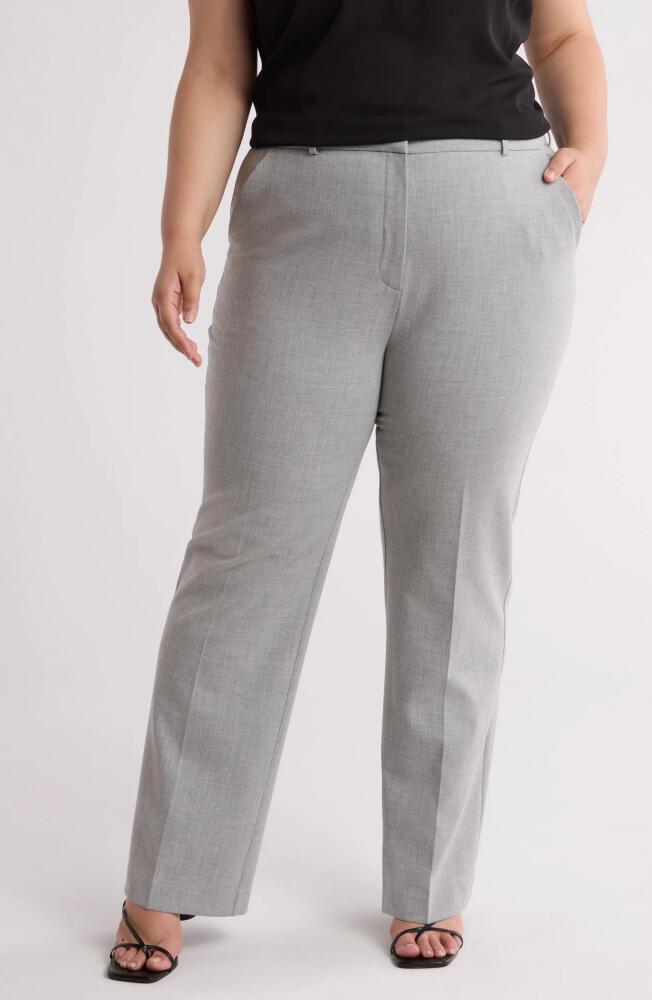 Nordstrom Straight Leg Pants in Grey Heather Cover