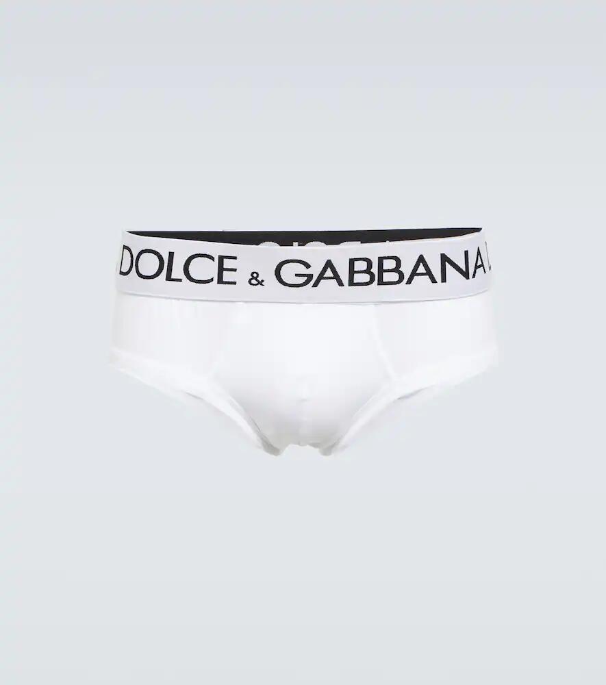 Dolce & Gabbana Logo cotton-blend briefs Cover