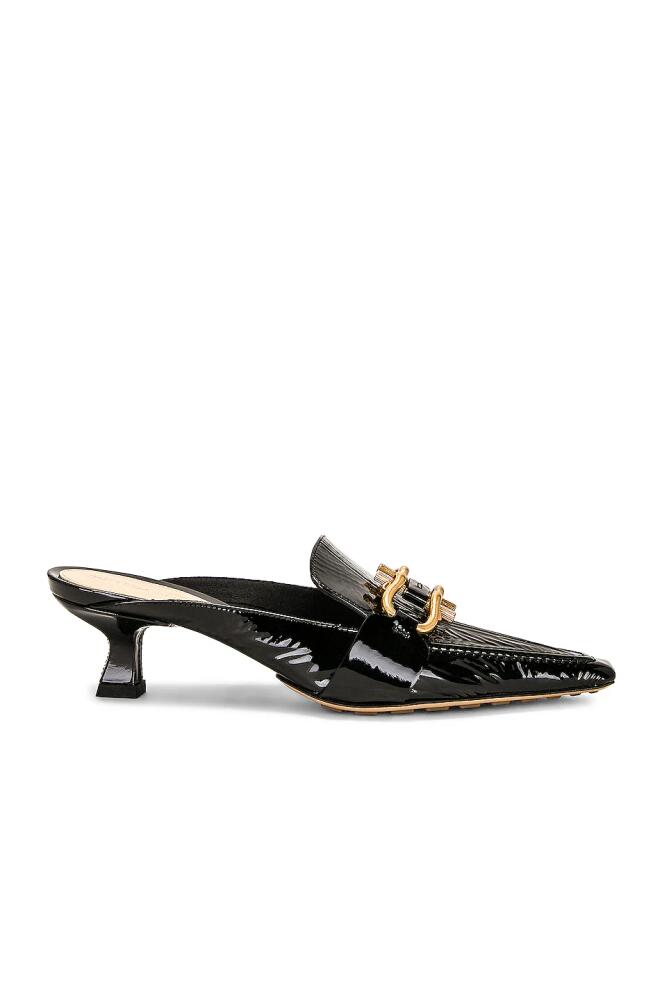 Bottega Veneta Madame Mule Pump in Black Cover