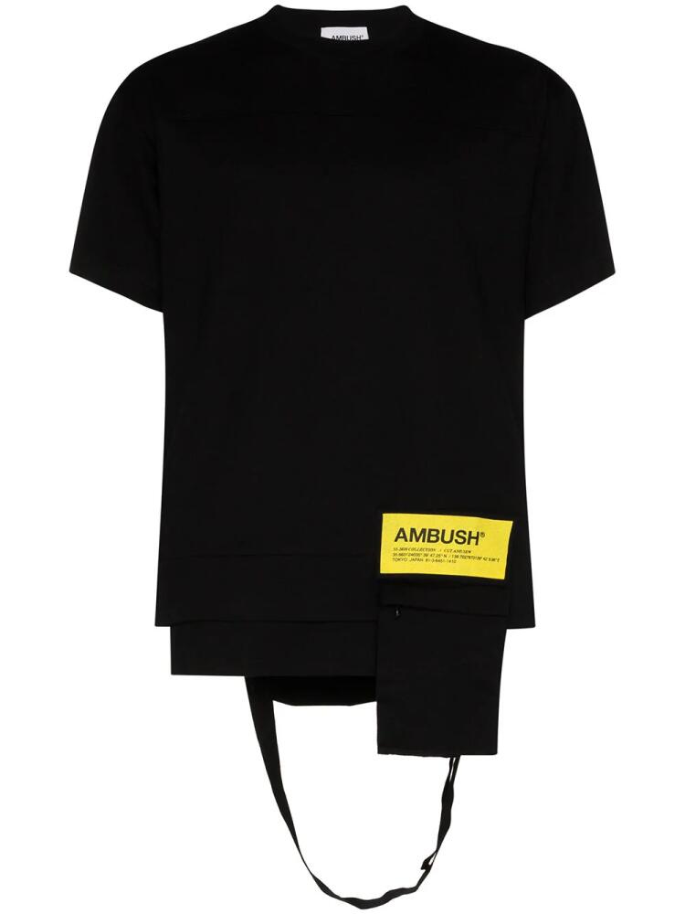 AMBUSH pocket detail T-shirt - Black Cover