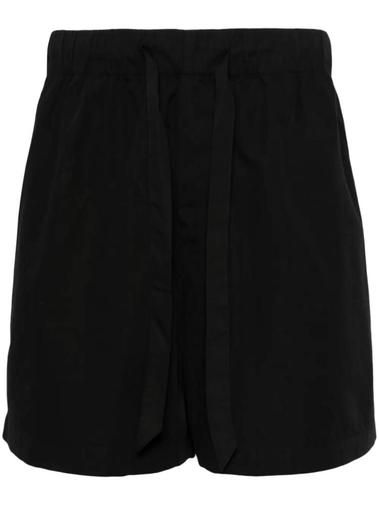 TEKLA Pyjamas poplin shorts - Black Cover