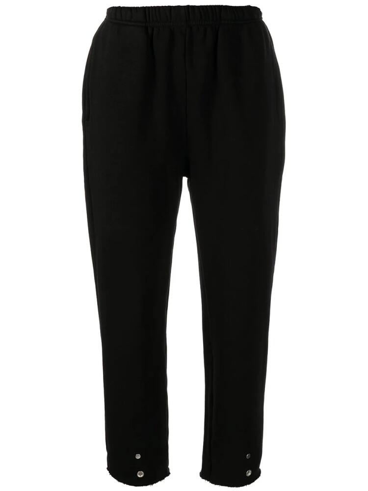 Les Tien cropped straight-leg joggers - Black Cover