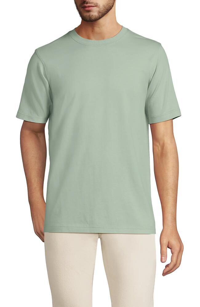 Lands' End Super-T Short Sleeve T-Shirt in Washed Sage Cover