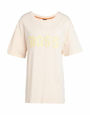 Boss Woman T-shirt Cream Cotton Cover