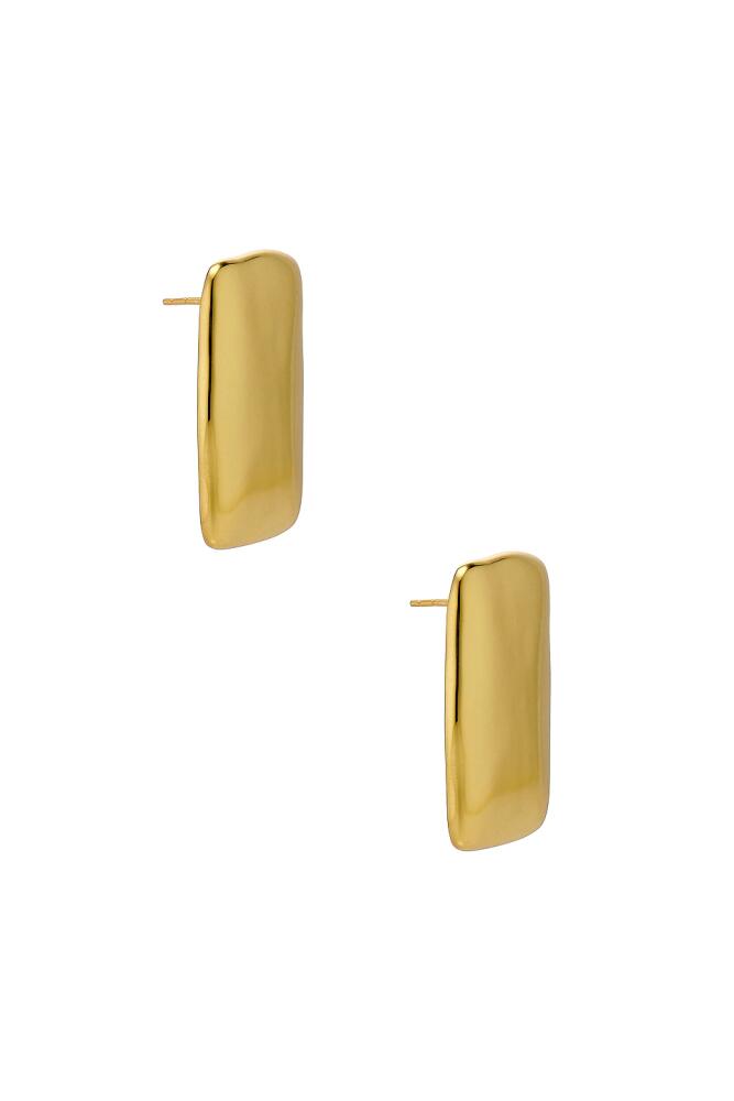 AUREUM Cait Earrings in Metallic Gold Cover