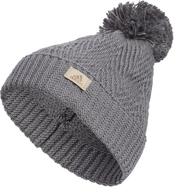 adidas Twilight 4 Ballie Beanie (Heather Grey/Onix Grey F23) Knit Hats Cover