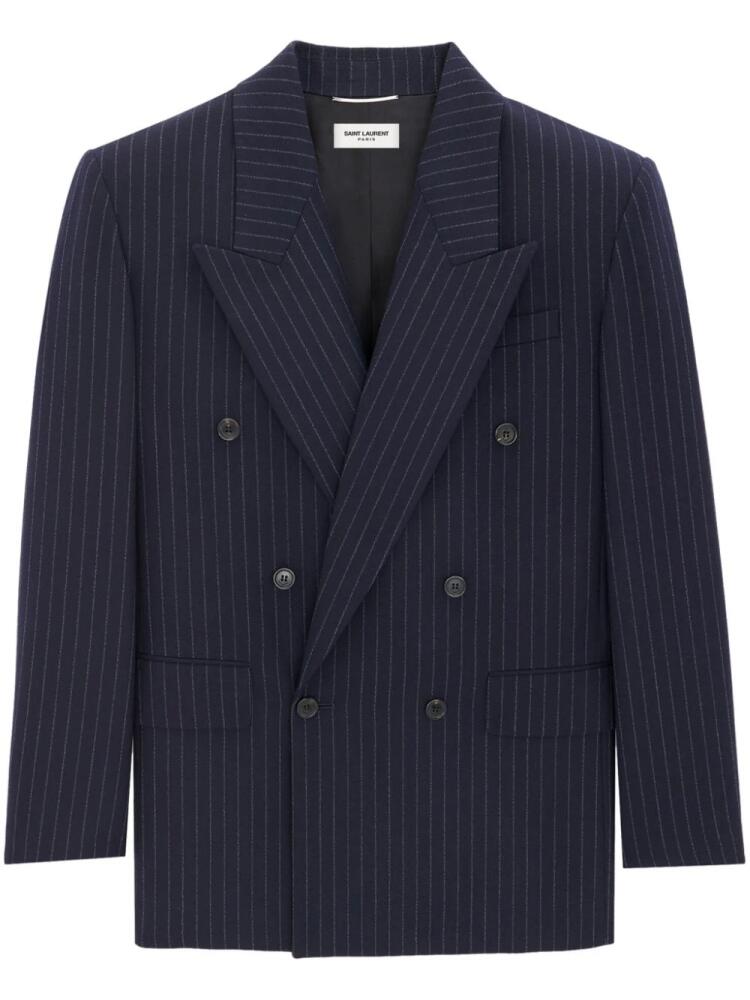 Saint Laurent Rive Gauche blazer - Blue Cover