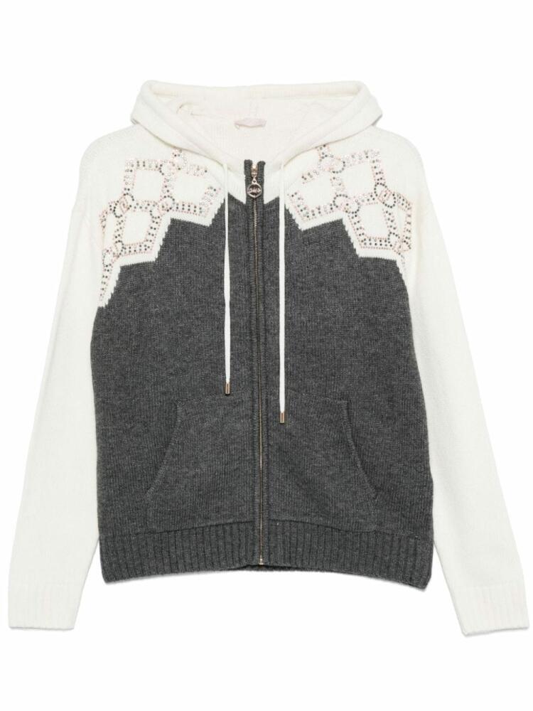 LIU JO hooded sweater - Grey Cover