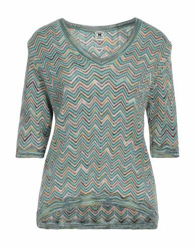 Missoni Woman Sweater Sky blue Mohair wool, Viscose, Wool, Polyamide Cover