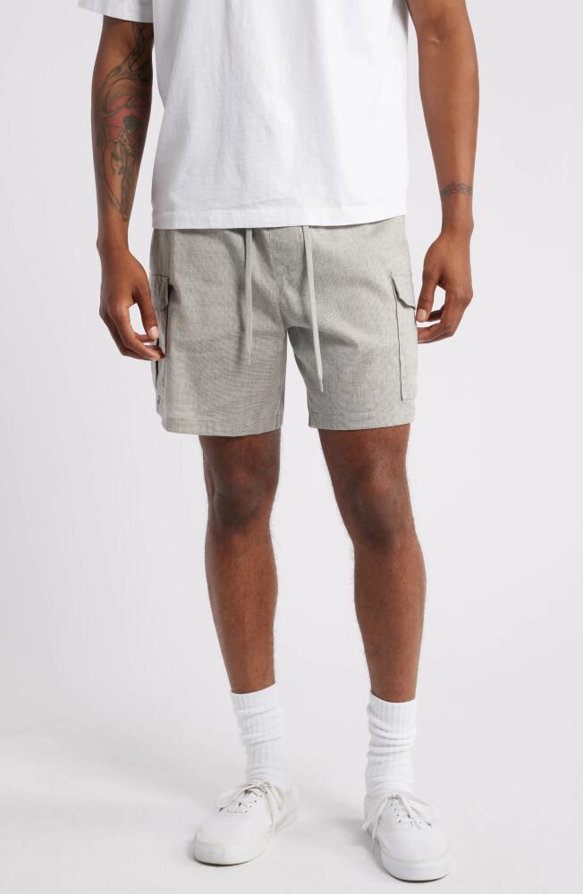 PacSun Grady Drawstring Cargo Shorts in Gray Cover