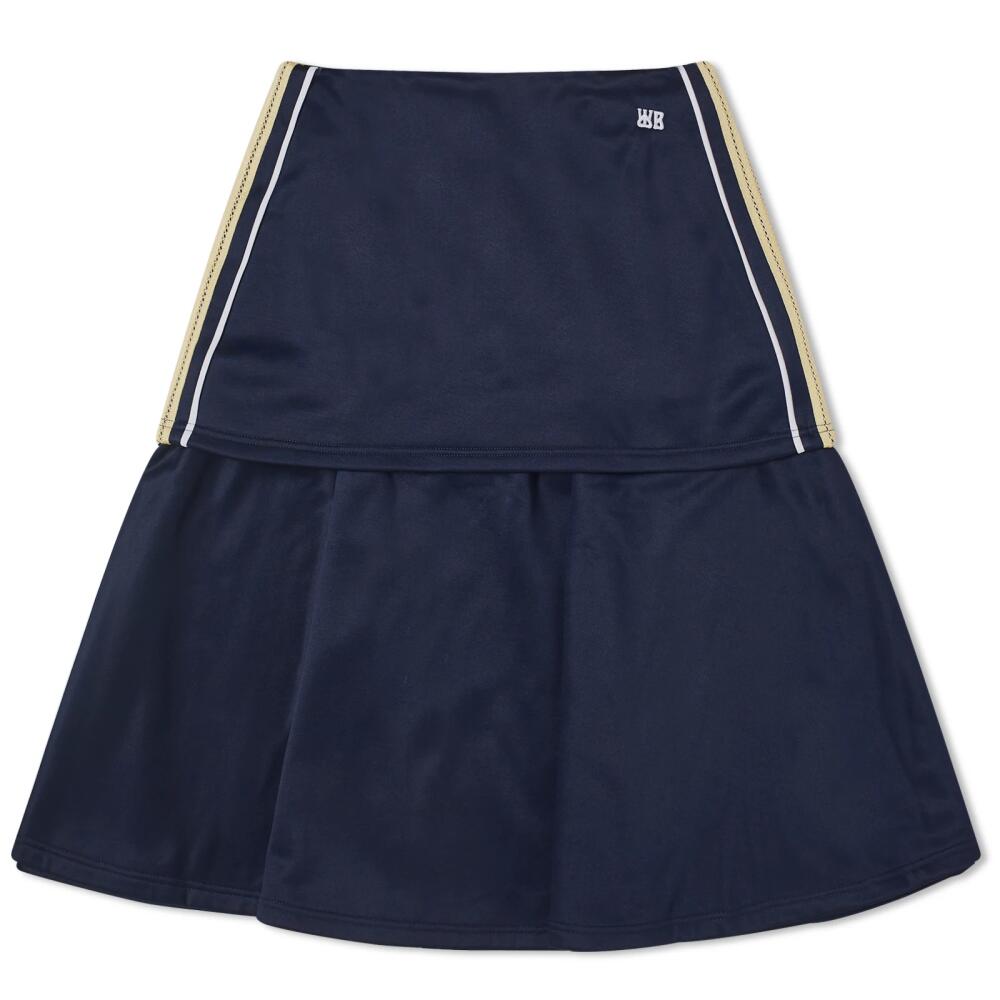 Wales Bonner Women's Mantra Skirt in Navy Cover