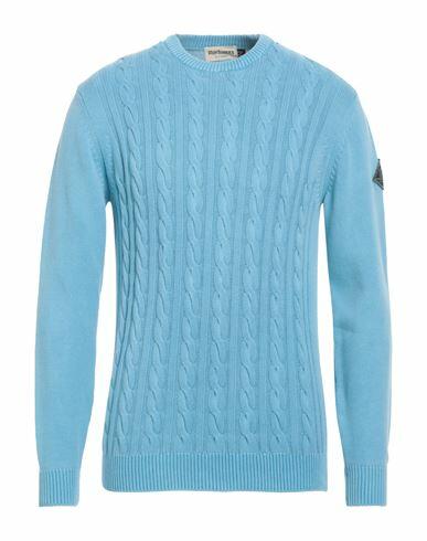 Roÿ Roger's Man Sweater Azure Cotton Cover