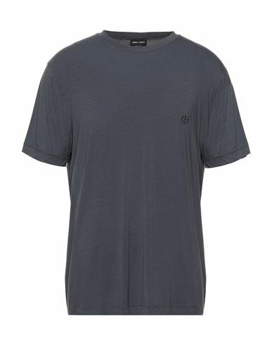 Giorgio Armani Man T-shirt Lead Viscose, Elastane Cover