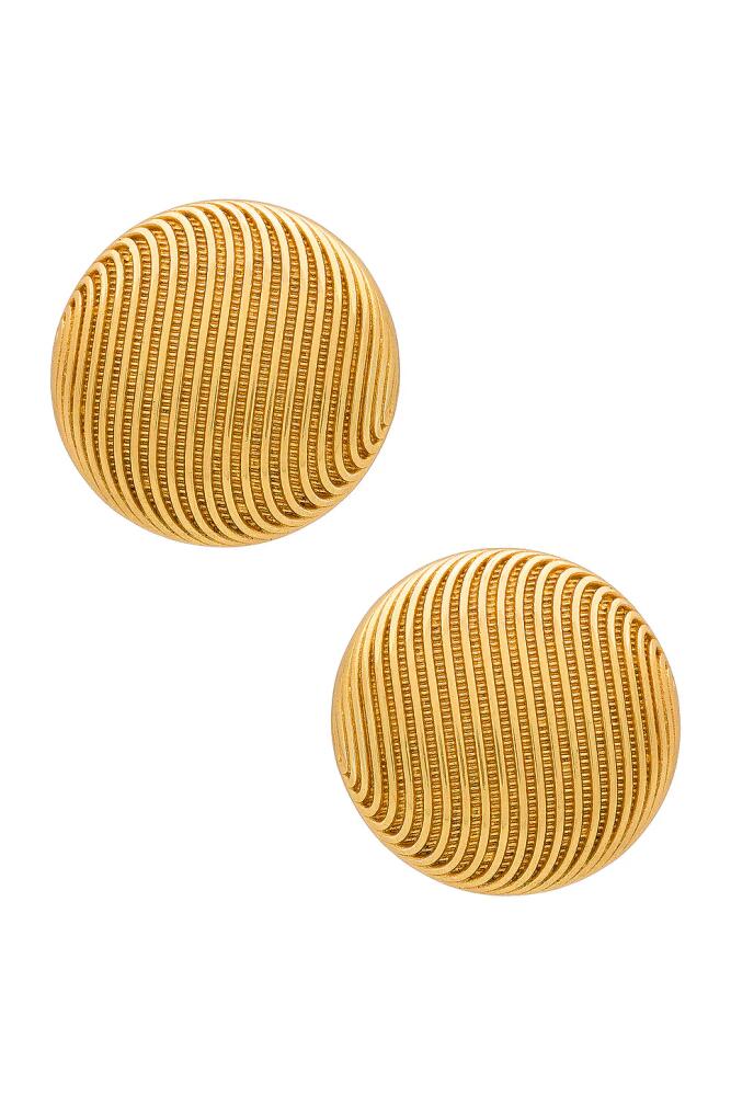 AUREUM Reine Earrings in Metallic Gold Cover