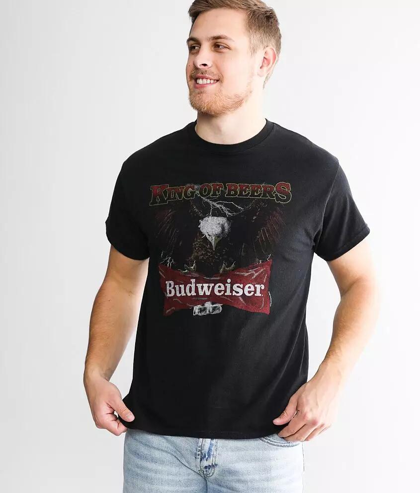 Junkfood Budweiser King Of Beer T-Shirt Cover