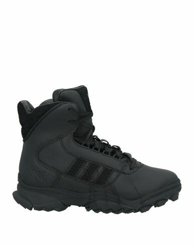 Y-3 Woman Sneakers Black Leather Cover