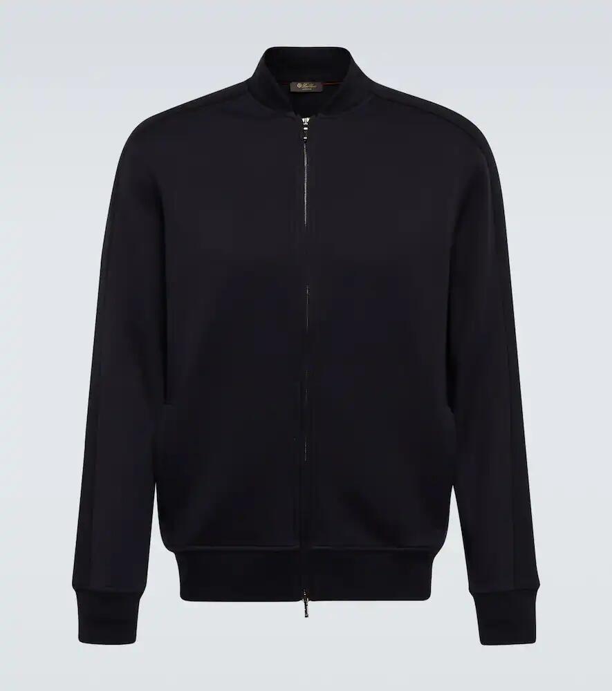 Loro Piana Whitney cotton-blend bomber jacket Cover