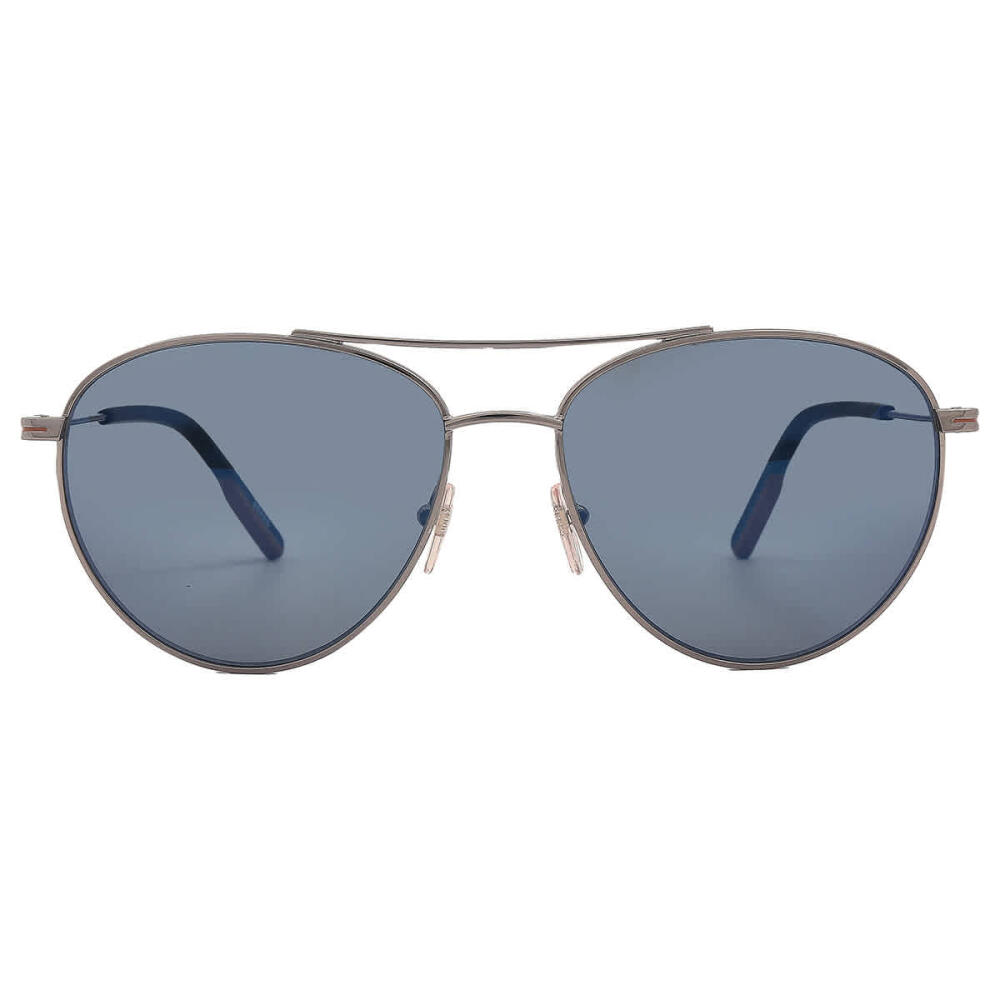 Ermenegildo Zegna Smoke Pilot Mens Sunglasses Cover