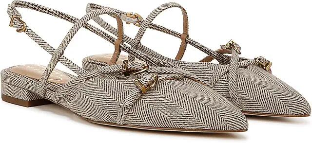 Circus NY by Sam Edelman Lindley (Brown/Natural) Women's Flat Shoes Cover