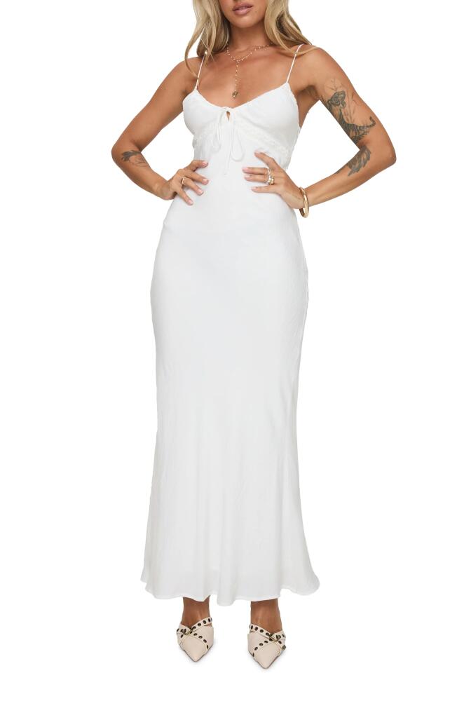 Princess Polly Emily Maxi Dress in White Cover