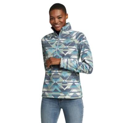 Eddie Bauer Women's Quest Fleece 1/4-Zip - Printed Cover