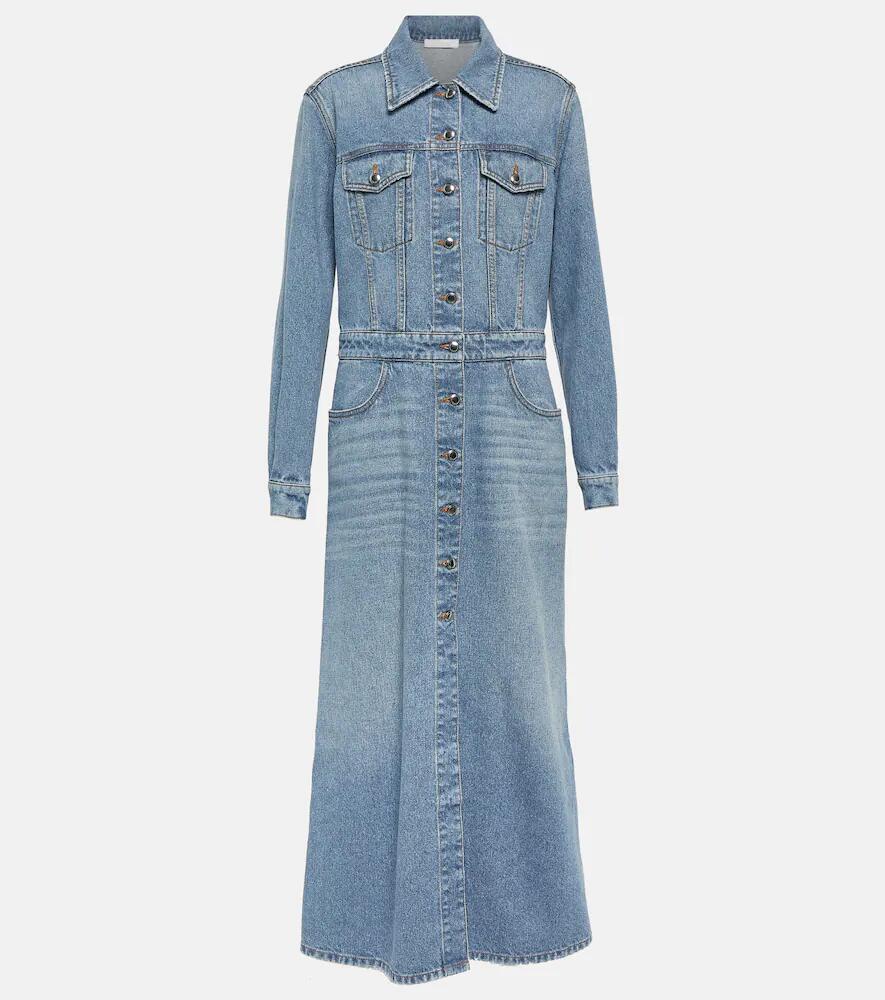 Chloé Denim maxi dress Cover