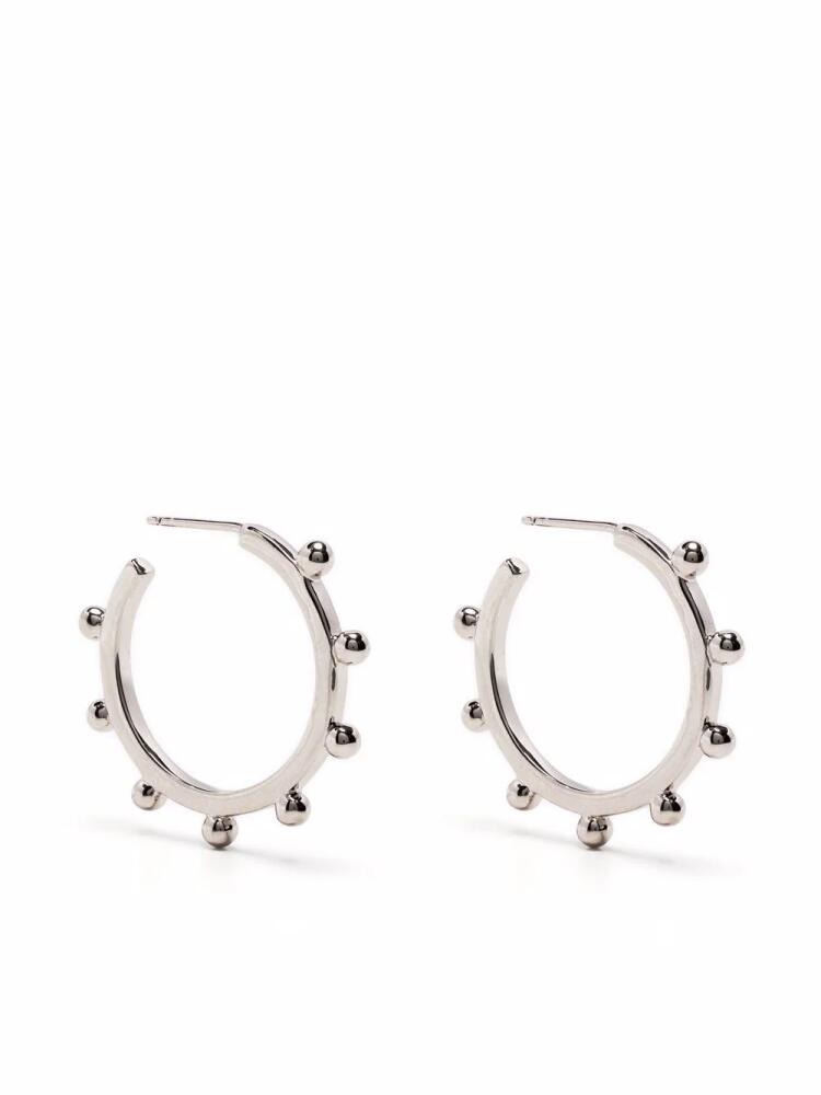 ISABEL MARANT OH hoop earrings - Silver Cover