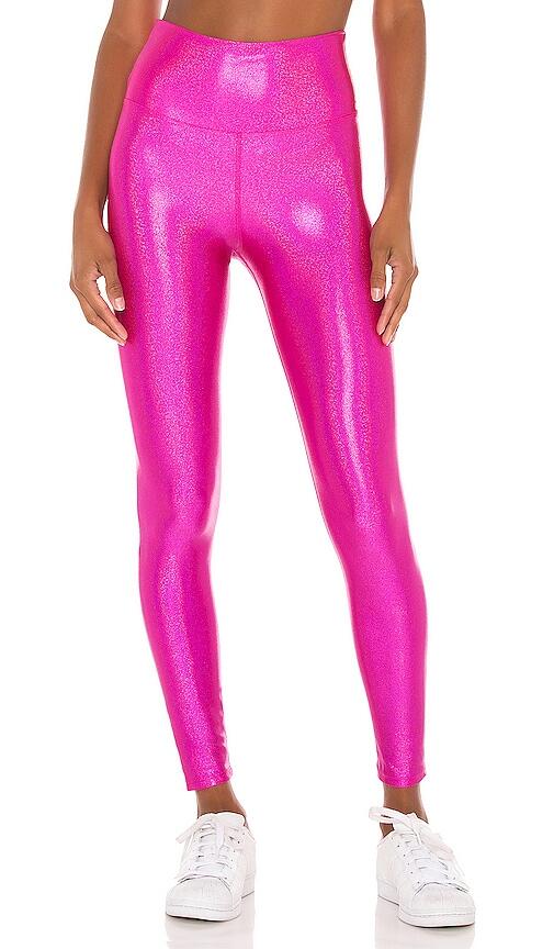 BEACH RIOT X REVOLVE Hologram Shine Legging in Fuchsia Cover