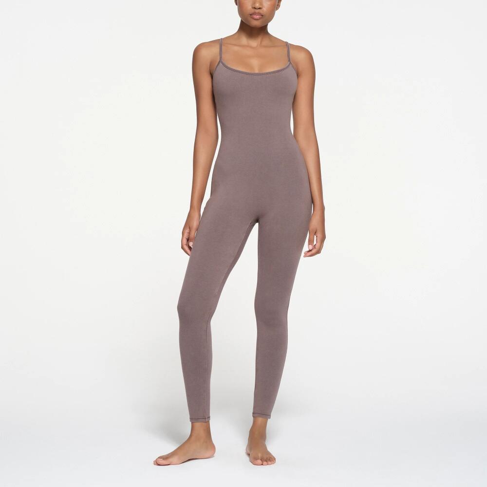 SKIMS Cami Top Catsuit (Bodysuit) | Purple | XS | Outdoor Cover