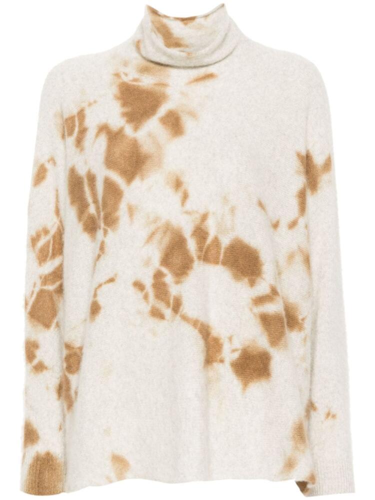 Suzusan tie-dye cashmere jumper - Grey Cover