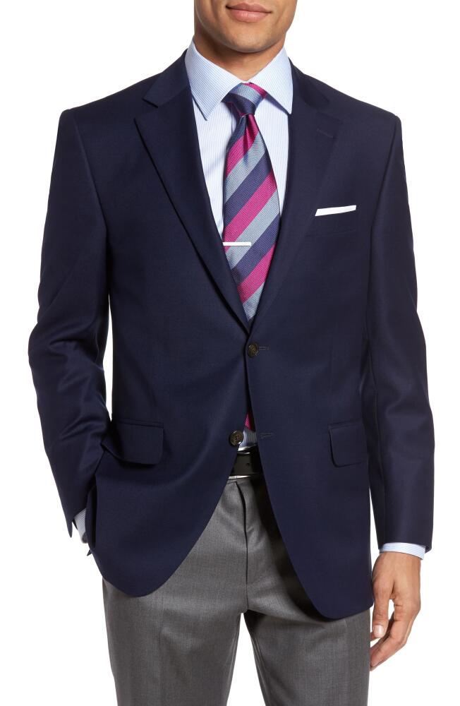 Peter Millar Flynn Classic Fit Wool Blazer in Navy Cover